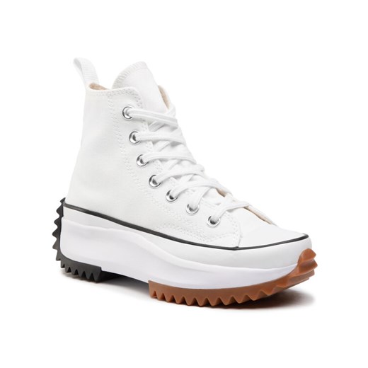 Sneakersy Converse Run Star Hike Hi 166799C Biały ze sklepu eobuwie.pl w kategorii Trampki damskie - zdjęcie 182094173