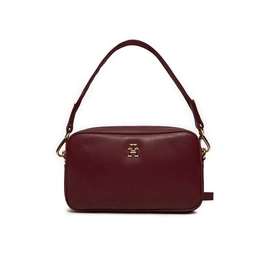 Torebka Tommy Hilfiger AW0AW16894 Bordowy ze sklepu eobuwie.pl w kategorii Torebki damskie - zdjęcie 182094201