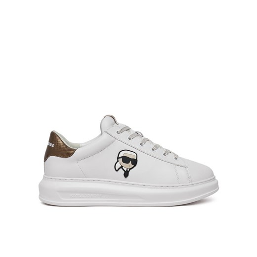 Sneakersy KARL LAGERFELD Kapri KL52531M Biały ze sklepu eobuwie.pl w kategorii Buty sportowe męskie - zdjęcie 182094212