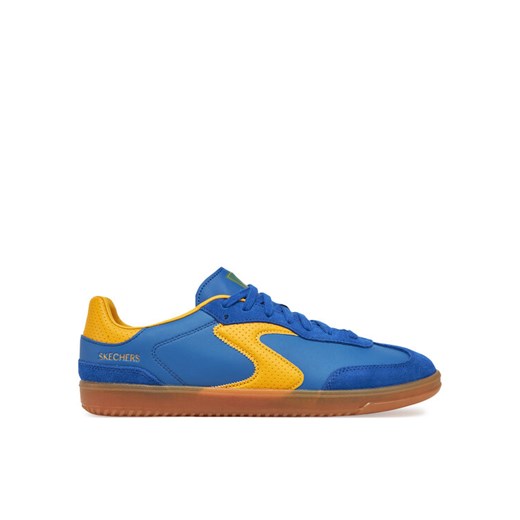 Sneakersy Skechers Hotshot - Roaver 254152/BLYL Niebieski ze sklepu eobuwie.pl w kategorii Buty sportowe męskie - zdjęcie 182094333