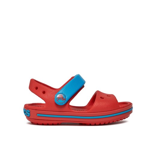Sandały Crocs Crocs Crocband Sandal Kids 12856 Czerwony ze sklepu eobuwie.pl w kategorii Sandały dziecięce - zdjęcie 182094343