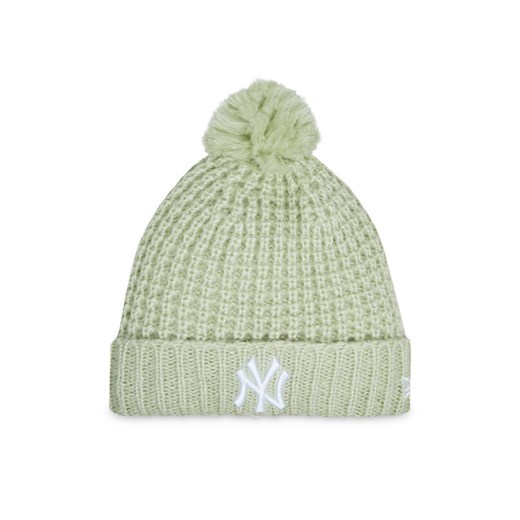 Czapka New Era Wmns Cosy Pom 60364285 Zielony ze sklepu eobuwie.pl w kategorii Czapki zimowe damskie - zdjęcie 182094374