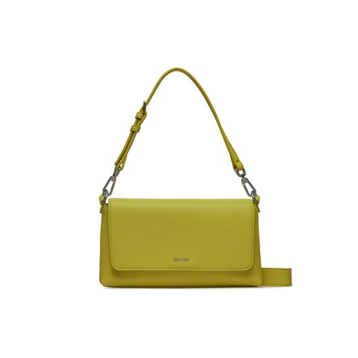 Torebka Calvin Klein Ck Must Shoulder Bag K60K611364 Żółty ze sklepu eobuwie.pl w kategorii Listonoszki - zdjęcie 182094380