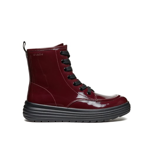 Kozaki Geox J Phaolae Girl J46ETA 000HH C7357 M Bordowy ze sklepu eobuwie.pl w kategorii Buty zimowe dziecięce - zdjęcie 182094484