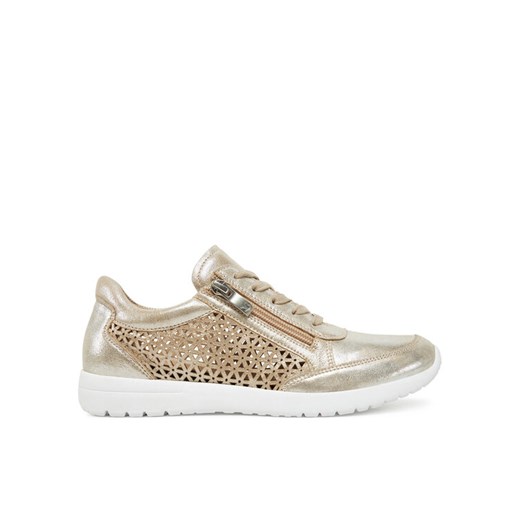 Sneakersy Caprice 9-23550-42 Złoty ze sklepu eobuwie.pl w kategorii Buty sportowe damskie - zdjęcie 182094530