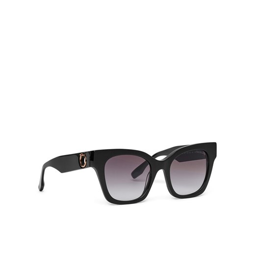 Okulary przeciwsłoneczne Trussardi TSW9056 Czarny ze sklepu eobuwie.pl w kategorii Okulary przeciwsłoneczne damskie - zdjęcie 182094562