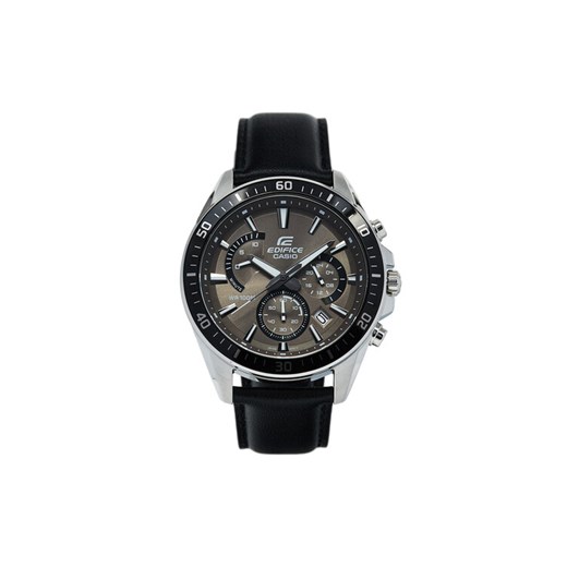 Zegarek Casio Ediffice Classic EFR-552L-5AVUEF Czarny ze sklepu eobuwie.pl w kategorii Zegarki - zdjęcie 182094571