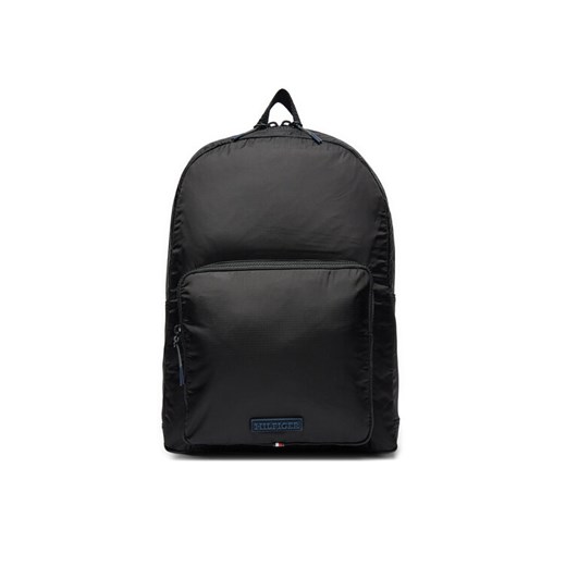 Plecak Tommy Hilfiger Monotype Dome Backpack AM0AM12678 Czarny ze sklepu eobuwie.pl w kategorii Plecaki - zdjęcie 182094644