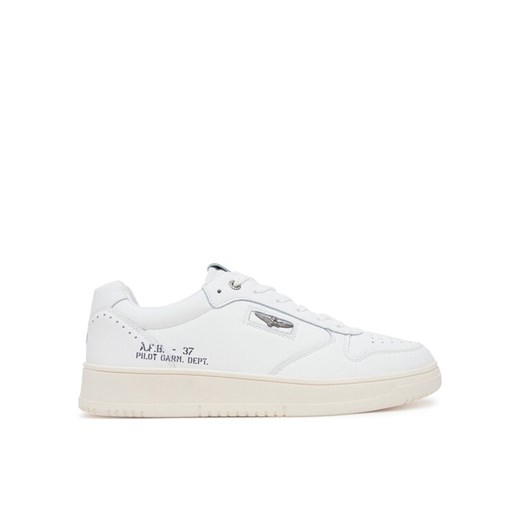 Sneakersy Aeronautica Militare 251SC235PL277 Biały ze sklepu eobuwie.pl w kategorii Buty sportowe męskie - zdjęcie 182094662