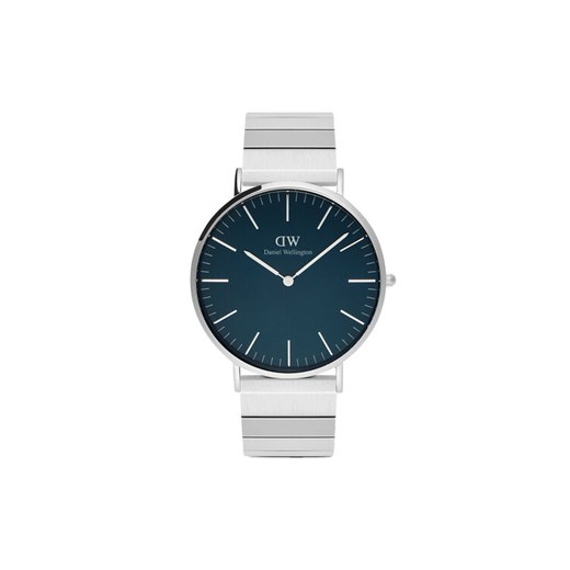 Zegarek Daniel Wellington DW00100776 Srebrny ze sklepu eobuwie.pl w kategorii Zegarki - zdjęcie 182094700