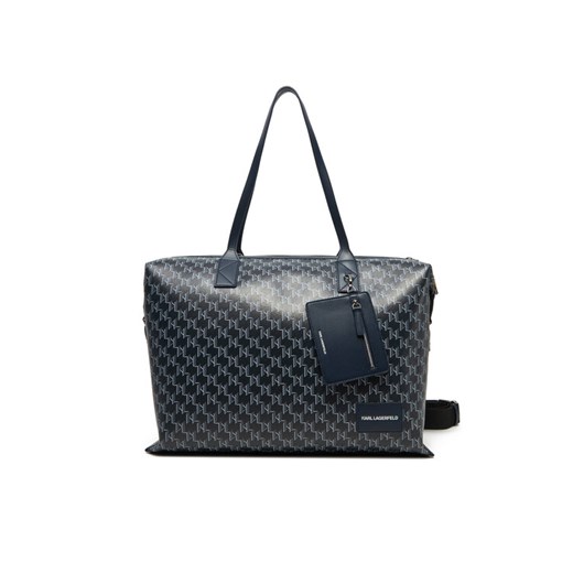 Torebka KARL LAGERFELD A1W30182 Granatowy ze sklepu eobuwie.pl w kategorii Torby Shopper bag - zdjęcie 182094890