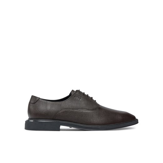 Półbuty Hugo Gryff Oxfr sg 50522975 Brązowy ze sklepu eobuwie.pl w kategorii Buty eleganckie męskie - zdjęcie 182094920