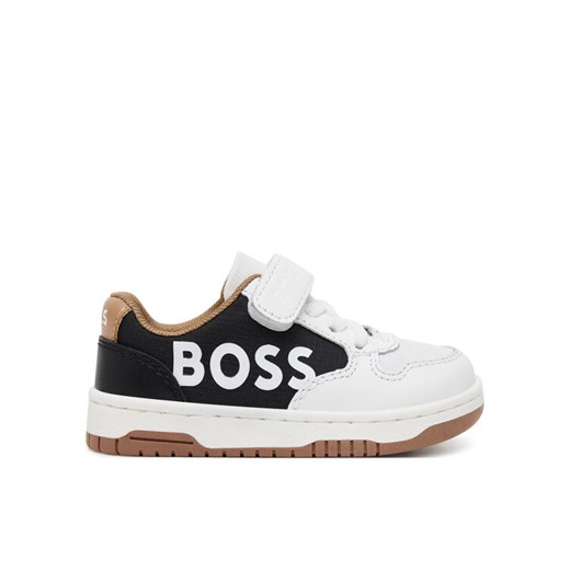 Sneakersy BOSS J52160 S Biały ze sklepu eobuwie.pl w kategorii Buty sportowe dziecięce - zdjęcie 182094950