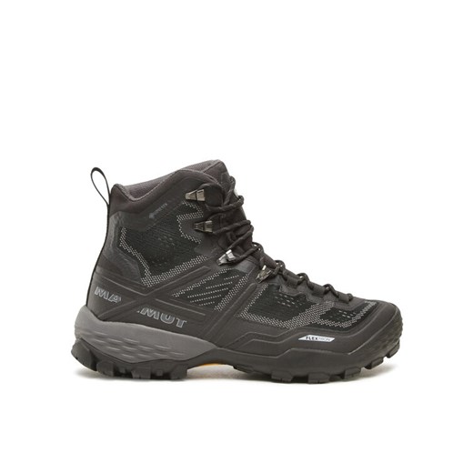 Trekkingi Mammut Ducan High Gtx GORE-TEX 3030-03471-0052-1080 Czarny ze sklepu eobuwie.pl w kategorii Buty trekkingowe męskie - zdjęcie 182094952