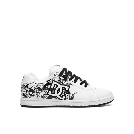 Sneakersy DC GAVELER ADYS100536-TPR Biały ze sklepu eobuwie.pl w kategorii Buty sportowe męskie - zdjęcie 182094991