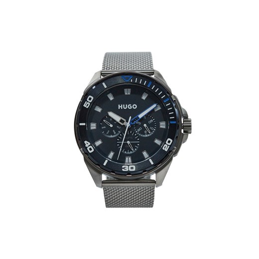 Zegarek Hugo Fresh 1530287 Srebrny ze sklepu eobuwie.pl w kategorii Zegarki - zdjęcie 182094993