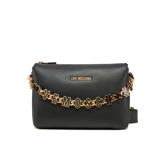 Torebka LOVE MOSCHINO JC4072PP1ML1300A Czarny ze sklepu eobuwie.pl w kategorii Torebki damskie - zdjęcie 182095221