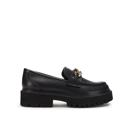 Loafersy Eva Minge ASA-915-933-2 Czarny ze sklepu eobuwie.pl w kategorii Lordsy damskie - zdjęcie 182095232
