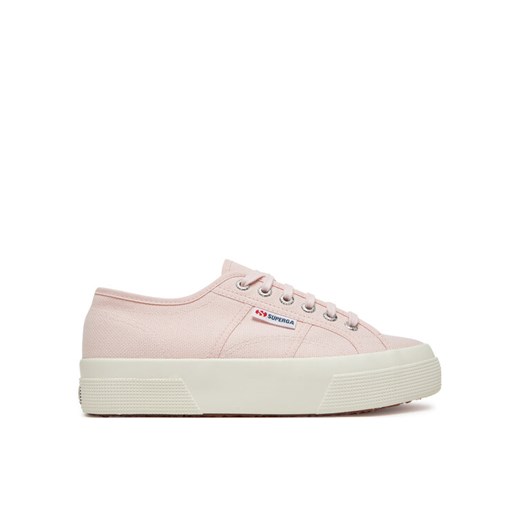 Tenisówki Superga 2740 Platform S21384W Różowy ze sklepu eobuwie.pl w kategorii Trampki damskie - zdjęcie 182095332