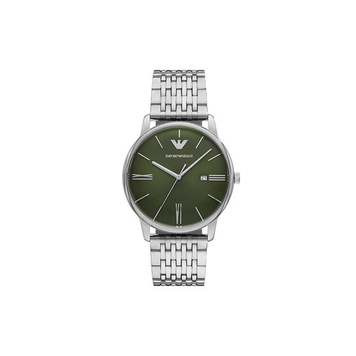 Zegarek Emporio Armani AR11644 Srebrny ze sklepu eobuwie.pl w kategorii Zegarki - zdjęcie 182095430