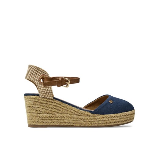 Espadryle Wrangler Bela Women Semi Wedge 20241055 Granatowy ze sklepu eobuwie.pl w kategorii Espadryle damskie - zdjęcie 182095460