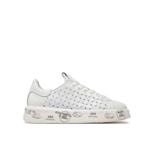 Sneakersy Premiata Belle VAR 6283 Biały ze sklepu eobuwie.pl w kategorii Buty sportowe damskie - zdjęcie 182095461