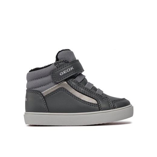 Sneakersy Geox B Gisli Girl B361MF 05410 C9002 M Szary ze sklepu eobuwie.pl w kategorii Trampki dziecięce - zdjęcie 182095550