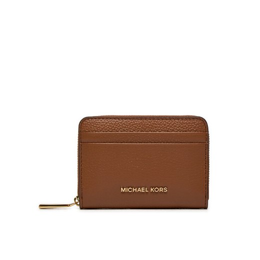 Duży Portfel Damski MICHAEL Michael Kors 32T4GJ6Z5L Brązowy ze sklepu eobuwie.pl w kategorii Portfele damskie - zdjęcie 182095581