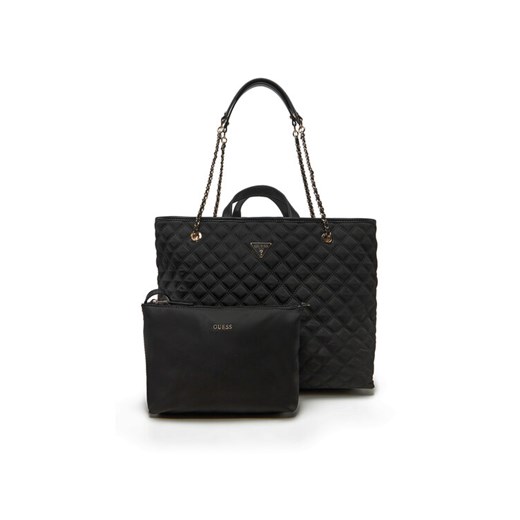 Torebka Guess HWYQ87 48290 Czarny ze sklepu eobuwie.pl w kategorii Torby Shopper bag - zdjęcie 182095651