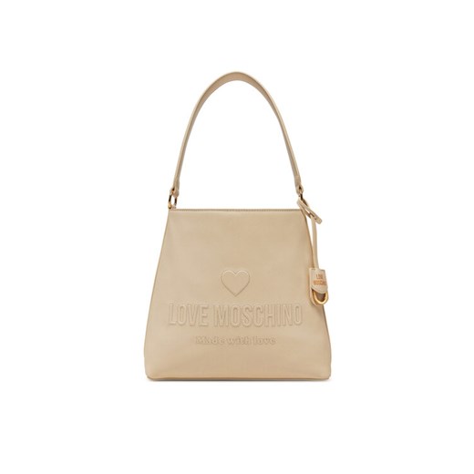 Torebka LOVE MOSCHINO JC4115PP1ML1011A Écru ze sklepu eobuwie.pl w kategorii Torebki damskie - zdjęcie 182095773