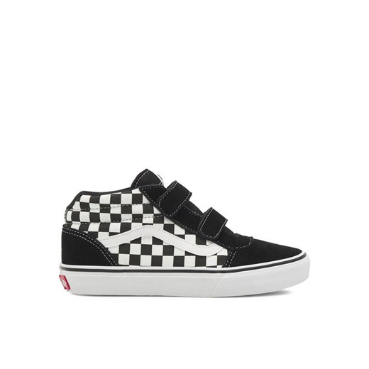 Trampki Vans Ward Mid V VN0A5HZ9BA21 Czarny ze sklepu eobuwie.pl w kategorii Trampki dziecięce - zdjęcie 182095823