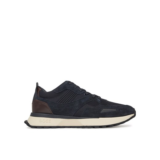 Sneakersy BOSS Jonah 50542119 Granatowy ze sklepu eobuwie.pl w kategorii Buty sportowe męskie - zdjęcie 182095953