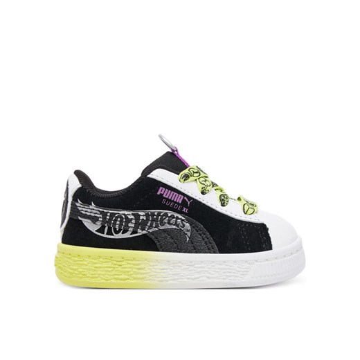 Sneakersy Puma Suede XL Hot Wheels AC Inf 401403 01 Czarny ze sklepu eobuwie.pl w kategorii Buty sportowe dziecięce - zdjęcie 182095963