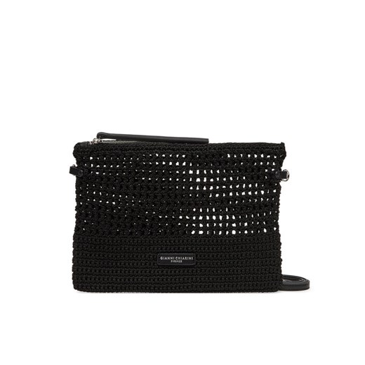 Torebka Gianni Chiarini Victoria BS 11580 SMCRH Czarny ze sklepu eobuwie.pl w kategorii Listonoszki - zdjęcie 182095983