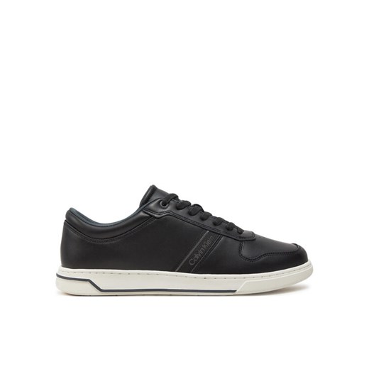 Sneakersy Calvin Klein Low Top Lace Up Logo HM0HM01491 Czarny ze sklepu eobuwie.pl w kategorii Buty sportowe męskie - zdjęcie 182096014