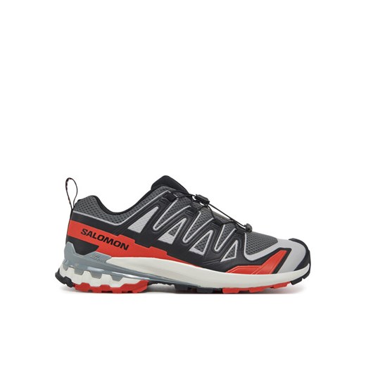 Buty do biegania Salomon Xa Pro 3D V9 L47747600 Szary ze sklepu eobuwie.pl w kategorii Buty sportowe męskie - zdjęcie 182096021