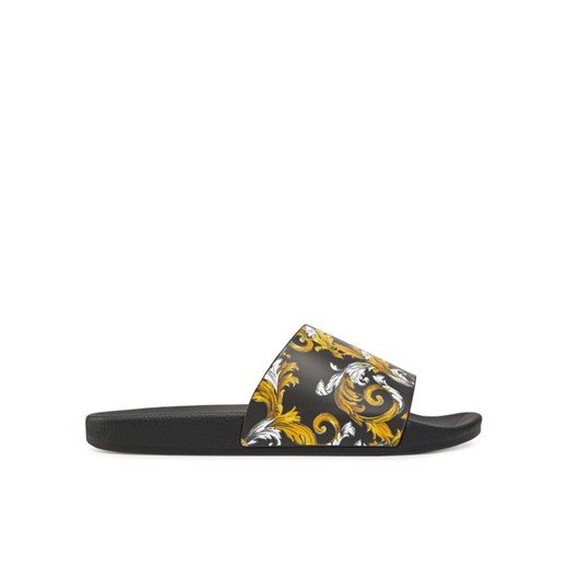 Klapki Versace Jeans Couture 78YA3SQ4 Czarny ze sklepu eobuwie.pl w kategorii Klapki męskie - zdjęcie 182096132
