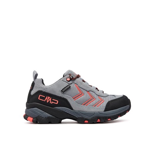 Trekkingi CMP Melnick Low WP Trekking Shoes 3Q19656 Szary ze sklepu eobuwie.pl w kategorii Buty trekkingowe damskie - zdjęcie 182096221