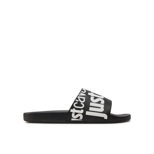 Klapki Just Cavalli 76QA3SZ1 Czarny ze sklepu eobuwie.pl w kategorii Klapki męskie - zdjęcie 182096264