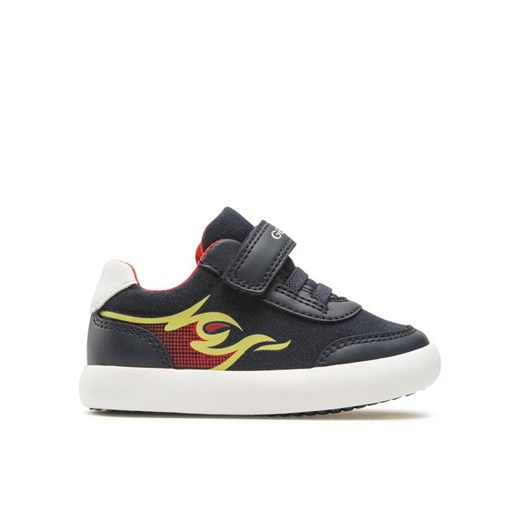 Sneakersy Geox B Gisli Boy B021NA01054C0735 M Granatowy ze sklepu eobuwie.pl w kategorii Buty sportowe dziecięce - zdjęcie 182096392