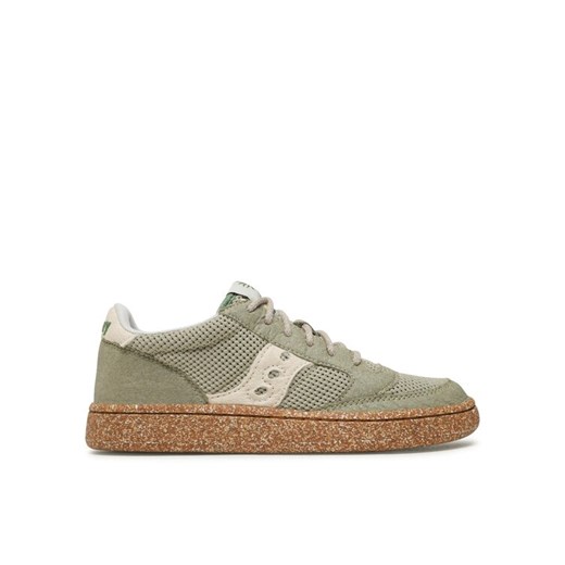 Sneakersy Saucony Jazz Court S70639 Zielony ze sklepu eobuwie.pl w kategorii Buty sportowe męskie - zdjęcie 182096493