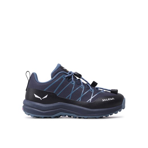 Trekkingi Salewa Wildfire 2 Ptx K 64013 3963 Granatowy ze sklepu eobuwie.pl w kategorii Buty trekkingowe dziecięce - zdjęcie 182096524