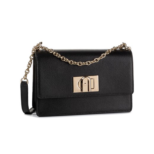 Torebka Furla 1927 1064436 B BAFK ARE Czarny ze sklepu eobuwie.pl w kategorii Kopertówki - zdjęcie 182096580