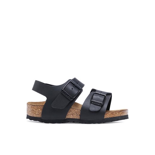 Sandały Birkenstock New York Kids Bs 187603 Czarny ze sklepu eobuwie.pl w kategorii Sandały dziecięce - zdjęcie 182096584