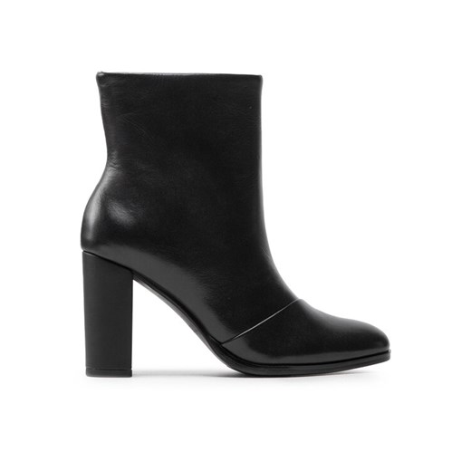Botki Simple SL-44-02-000112 Czarny ze sklepu eobuwie.pl w kategorii Botki - zdjęcie 182096663