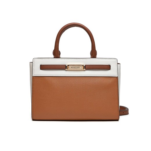 Torebka MICHAEL Michael Kors Primrose 30S4G12S1U Brązowy ze sklepu eobuwie.pl w kategorii Kuferki - zdjęcie 182096701