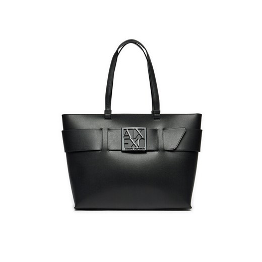 Torebka Armani Exchange 949127 0A874 00020 Czarny ze sklepu eobuwie.pl w kategorii Torby Shopper bag - zdjęcie 182096881
