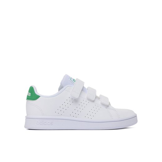 Sneakersy adidas Advantage Court GW6494 Biały ze sklepu eobuwie.pl w kategorii Buty sportowe dziecięce - zdjęcie 182096940