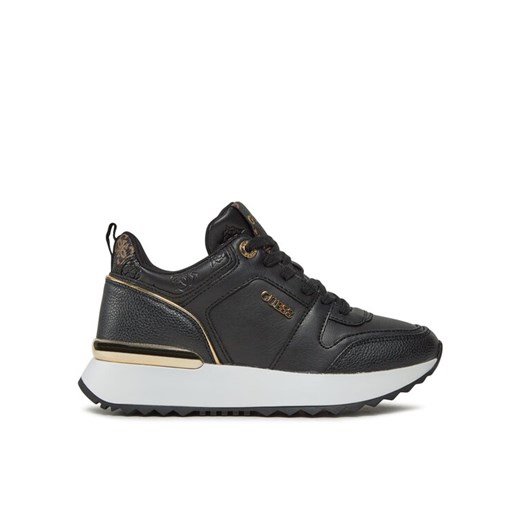 Sneakersy Guess Kaddy FL8DDY ELE12 Czarny ze sklepu eobuwie.pl w kategorii Buty sportowe damskie - zdjęcie 182096964