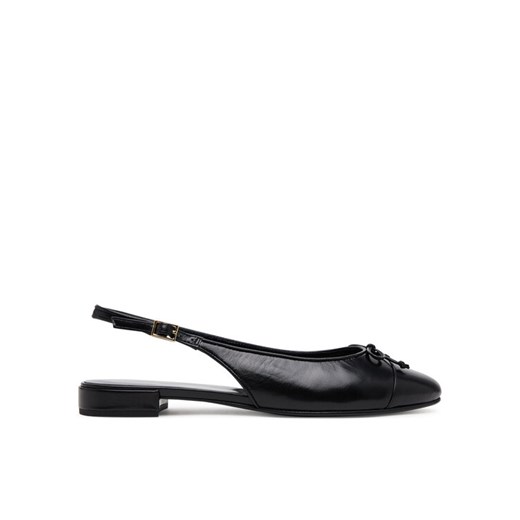 Sandały Tory Burch 166592 Czarny ze sklepu eobuwie.pl w kategorii Balerinki - zdjęcie 182096983